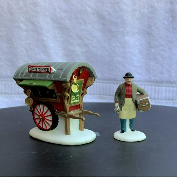 Dept 56 Town Tinker - New England Village Christmas Decorations from 1992 - Picture 7 of 12